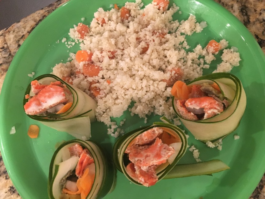 Cucumber Sushi Rolls 