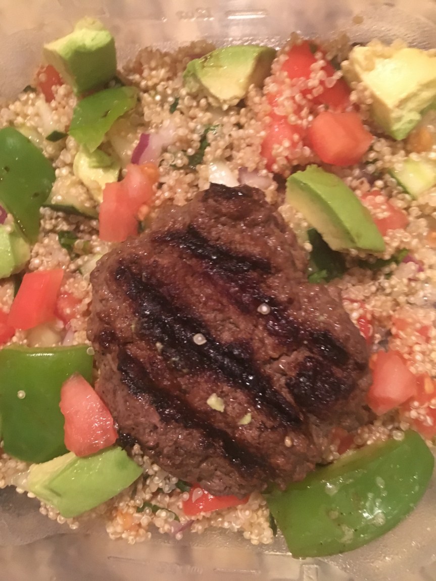 Coolin' Quinoa and Blazin' Burgers