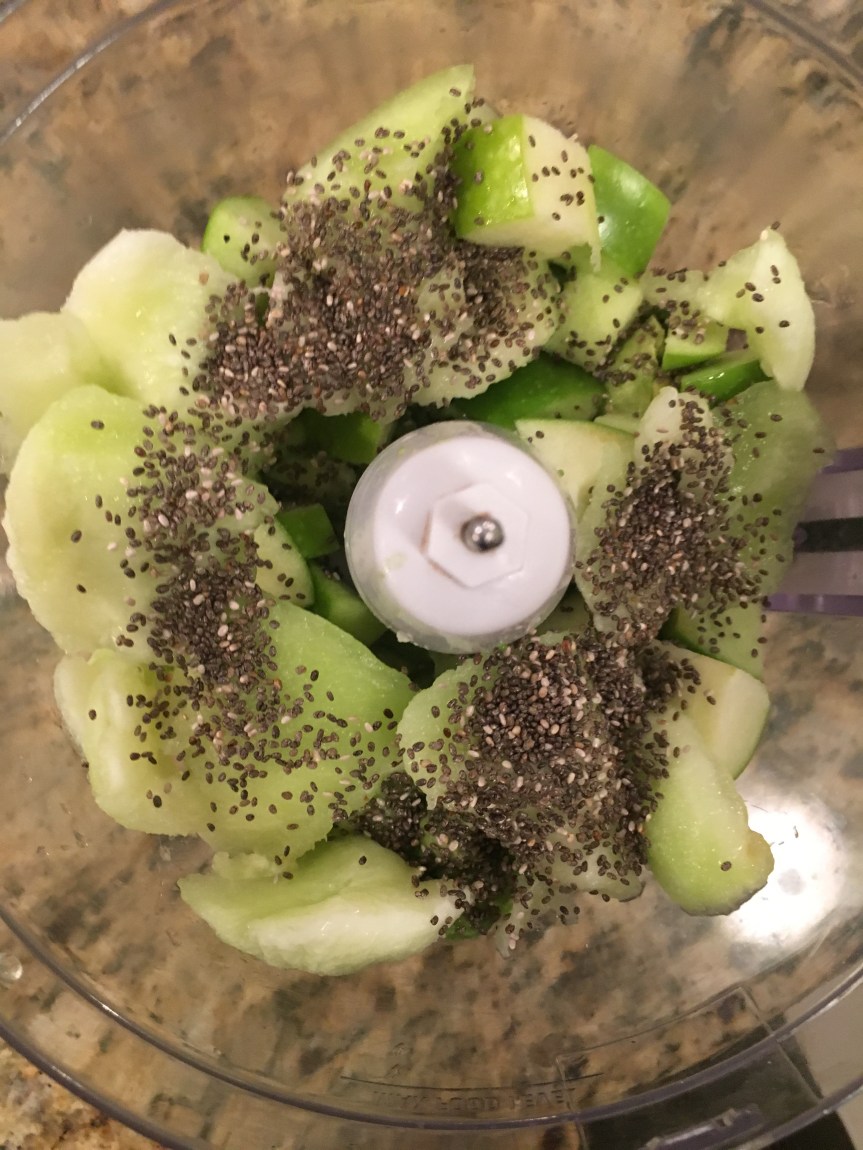 Ice Pops in Food Processor