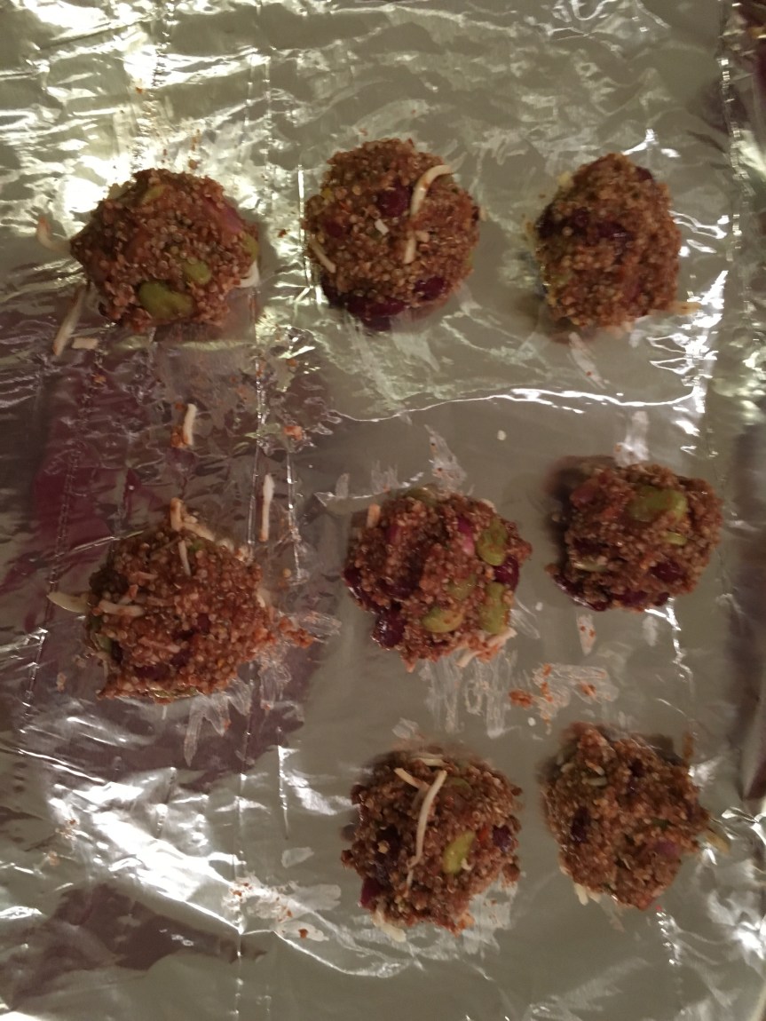 Quinoa Balls Preoven